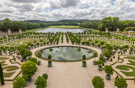 Jardim do Palácio de Versalhes